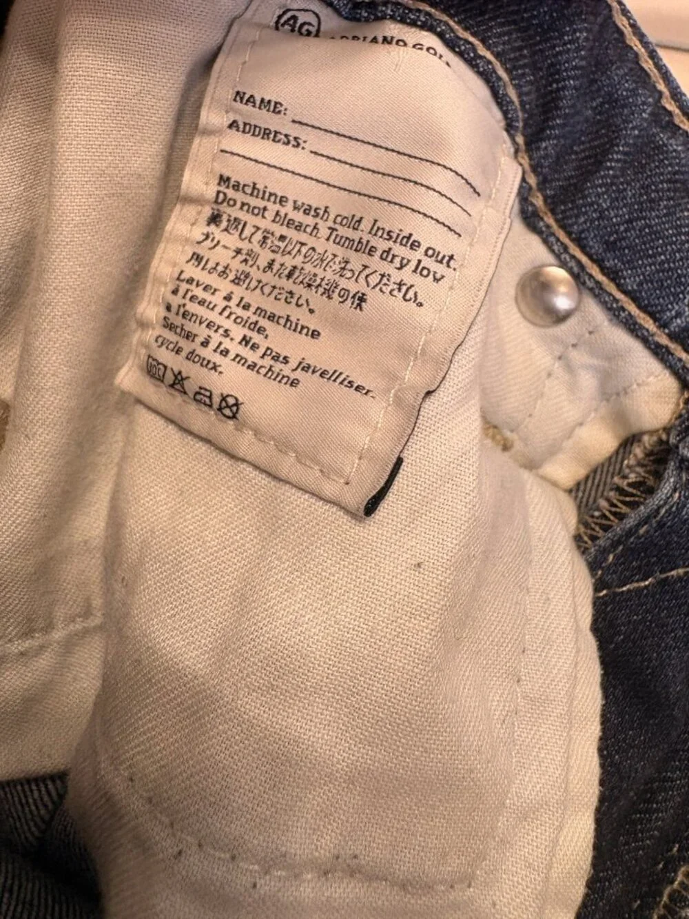 AG Adriano Goldschmied The Stevie Ankle Slim Straight Jeans Size 26R